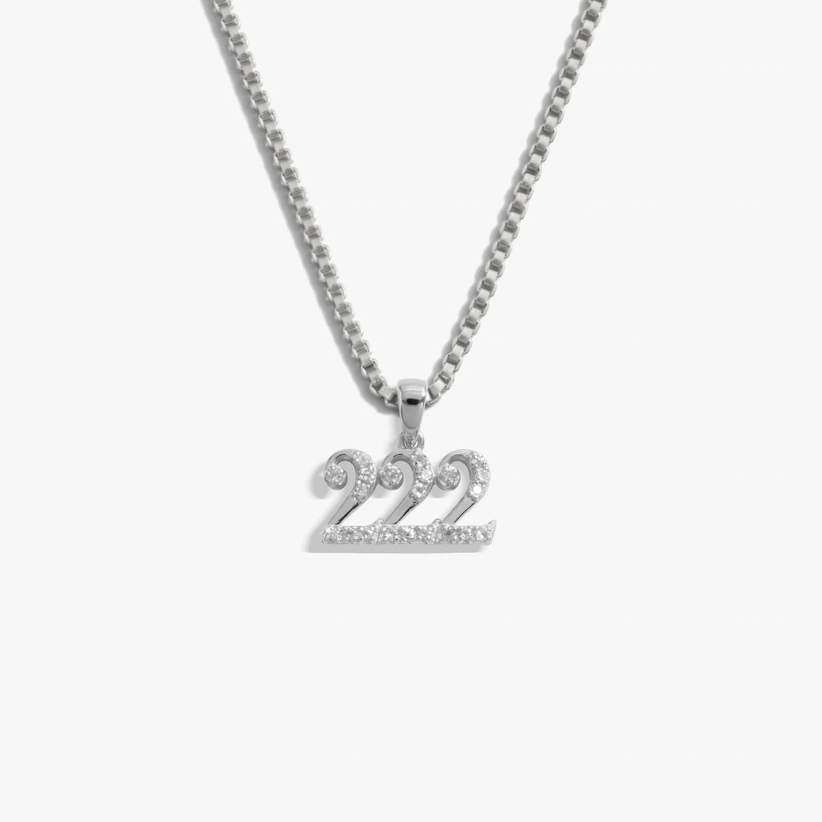 Sapphire Angel Number Necklace