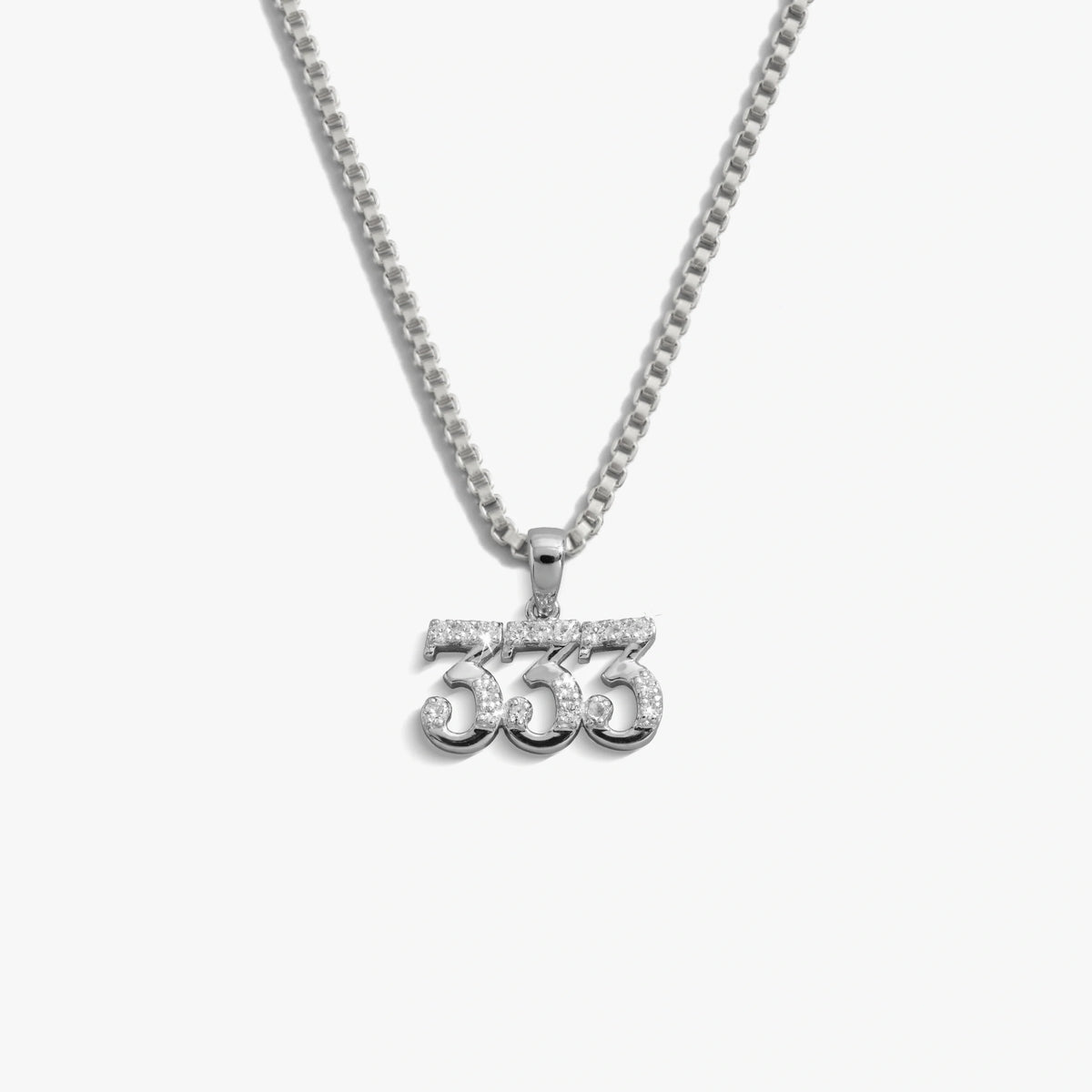 Sapphire Angel Number Necklace