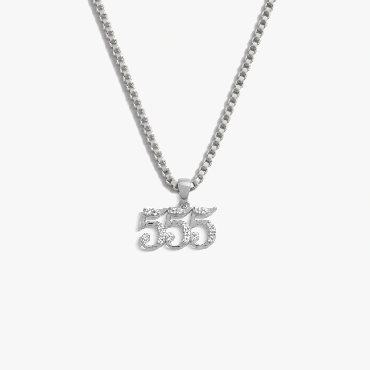 Sapphire Angel Number Necklace