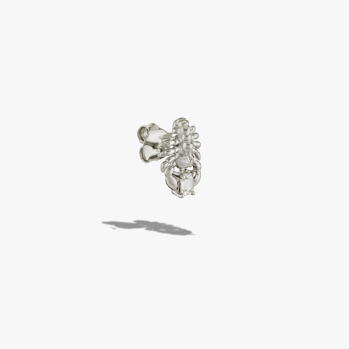 Gemstone Scorpion Studs