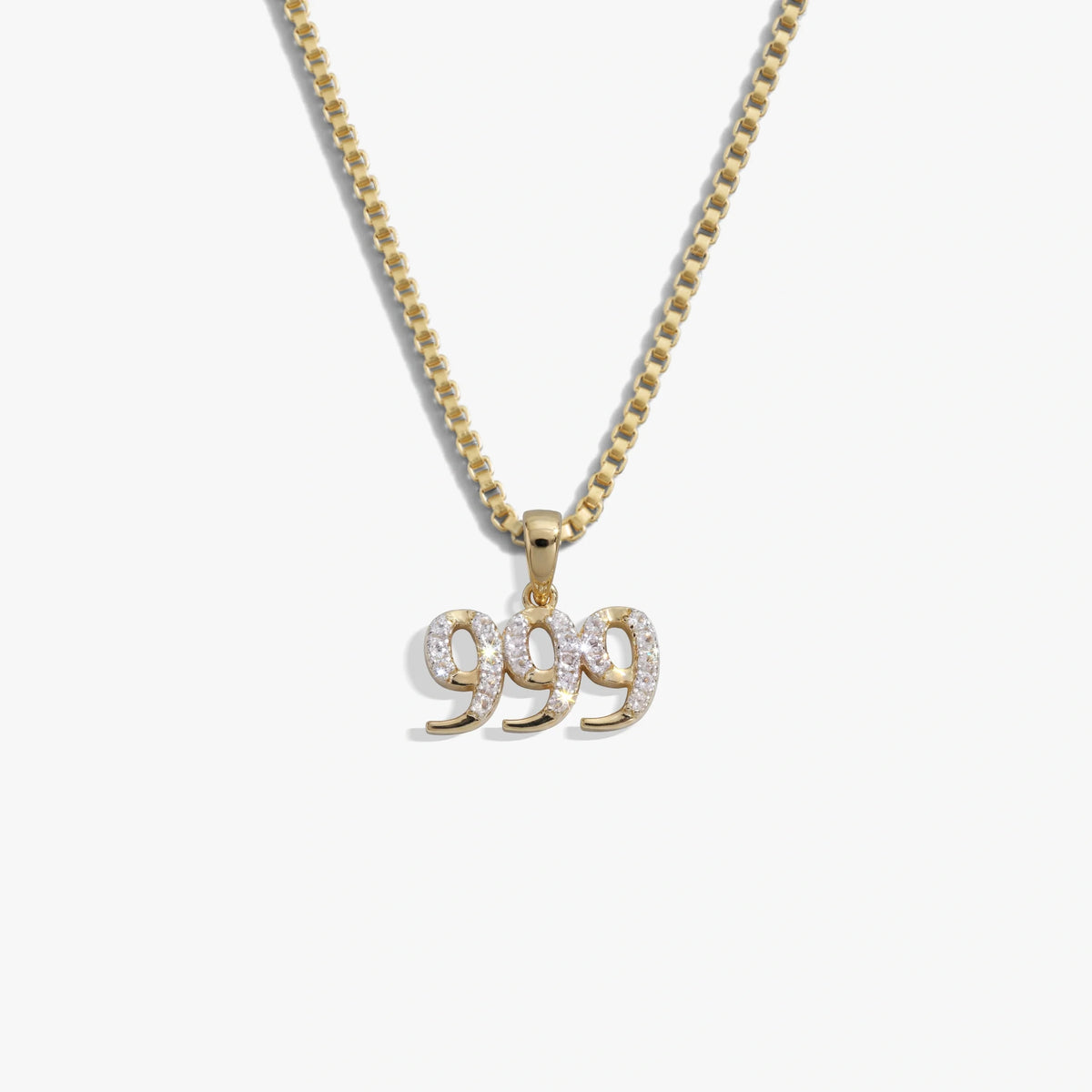 Sapphire Angel Number Necklace