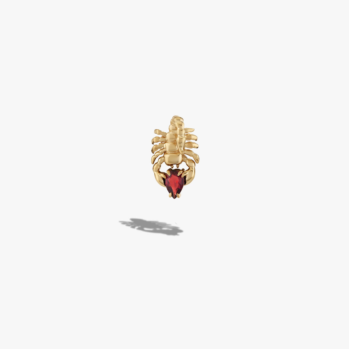 Gemstone Scorpion Studs