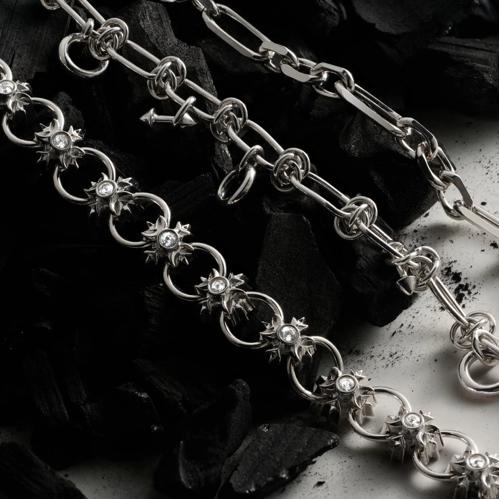 Triple Moon Crest Bracelet