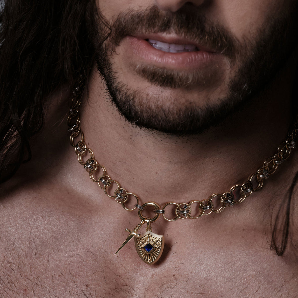 Chainmail Toggle Collar