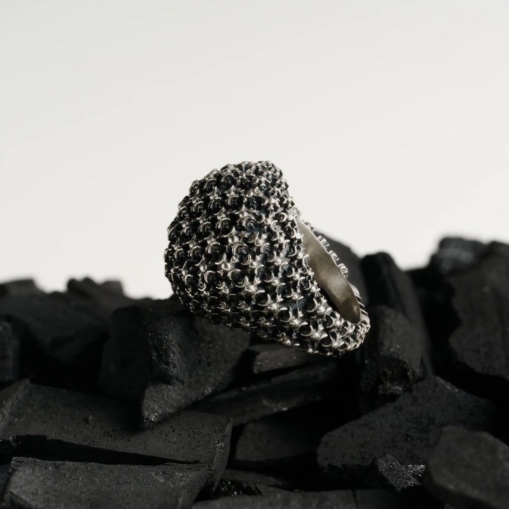 Triple Moon Crest Ring