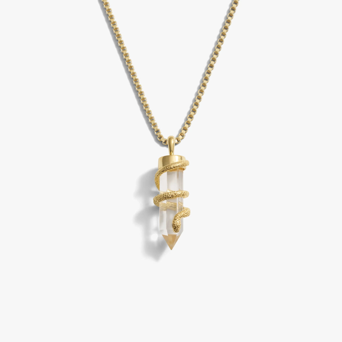 Crystal Snake Necklace