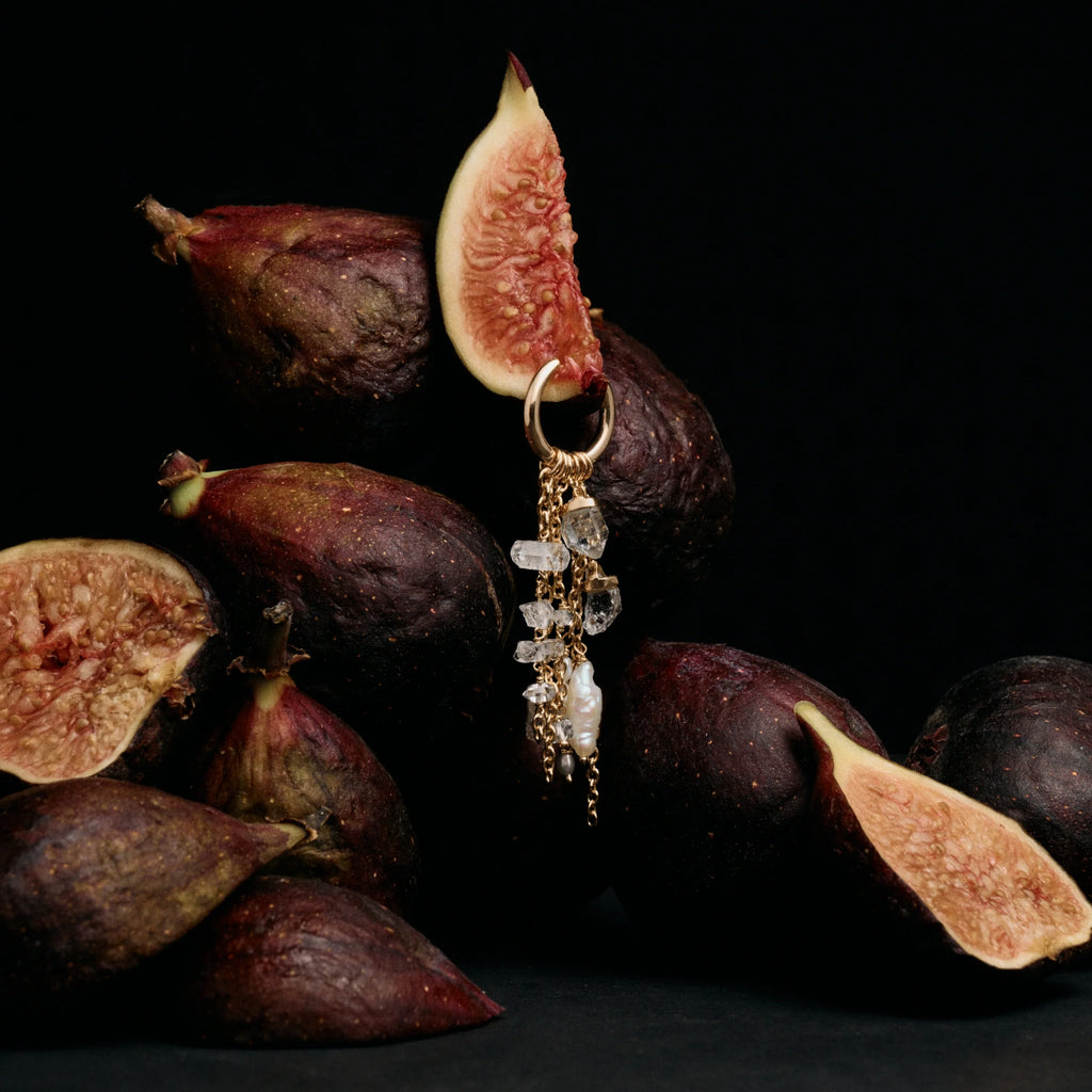 Pearl & Crystal Coven Earrings