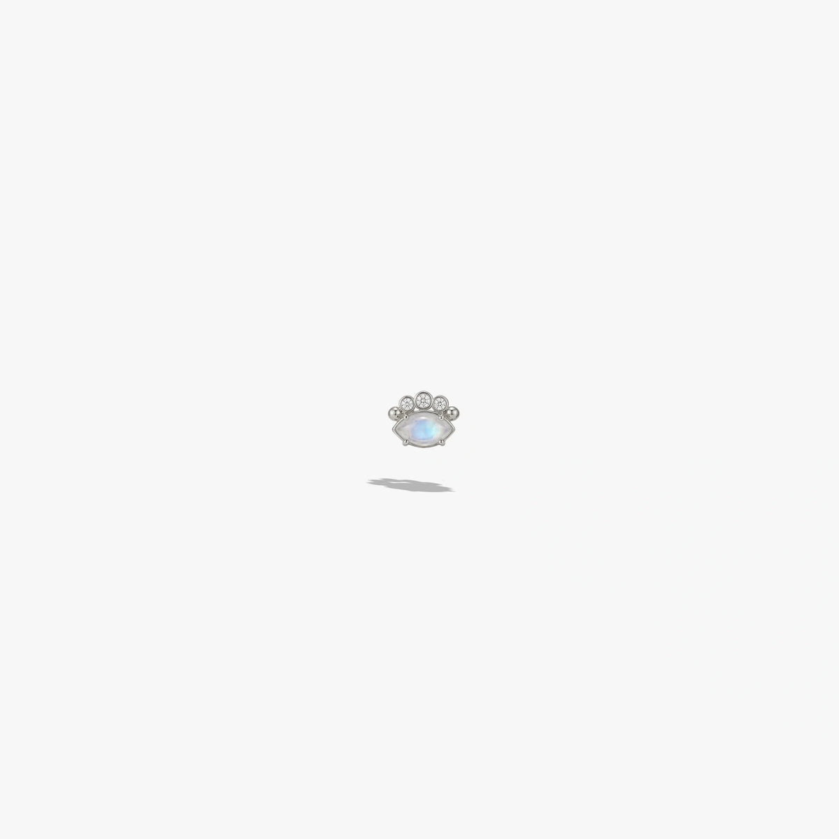 Evil Eye Cabochon Studs