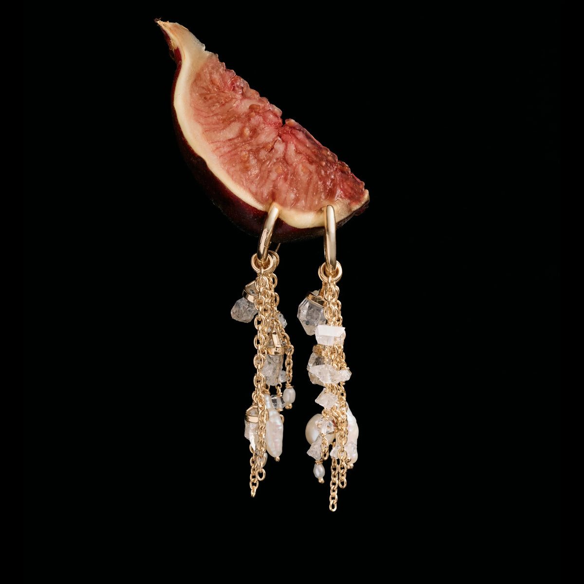 Pearl & Crystal Coven Earrings