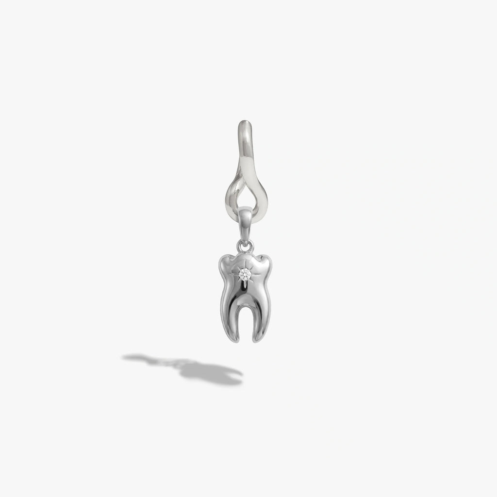 Sapphire Tooth Earrings