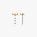 Damselfly Pearl Earrings