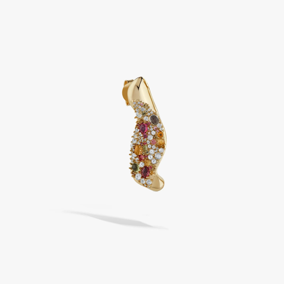 Encrusted Abstract Earrings