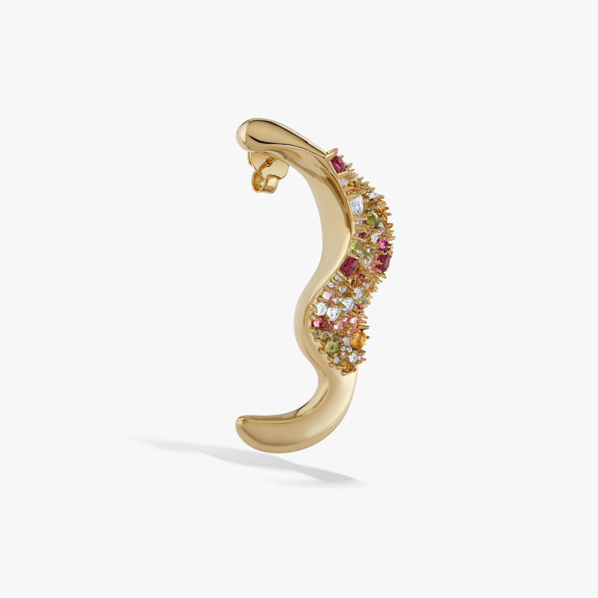 Encrusted Abstract Earrings