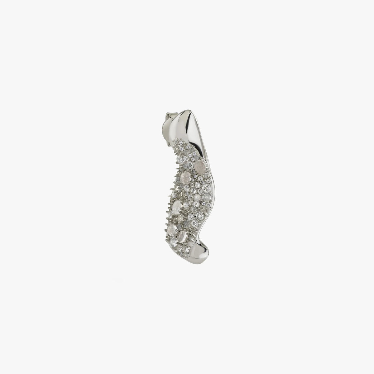Encrusted Abstract Earrings