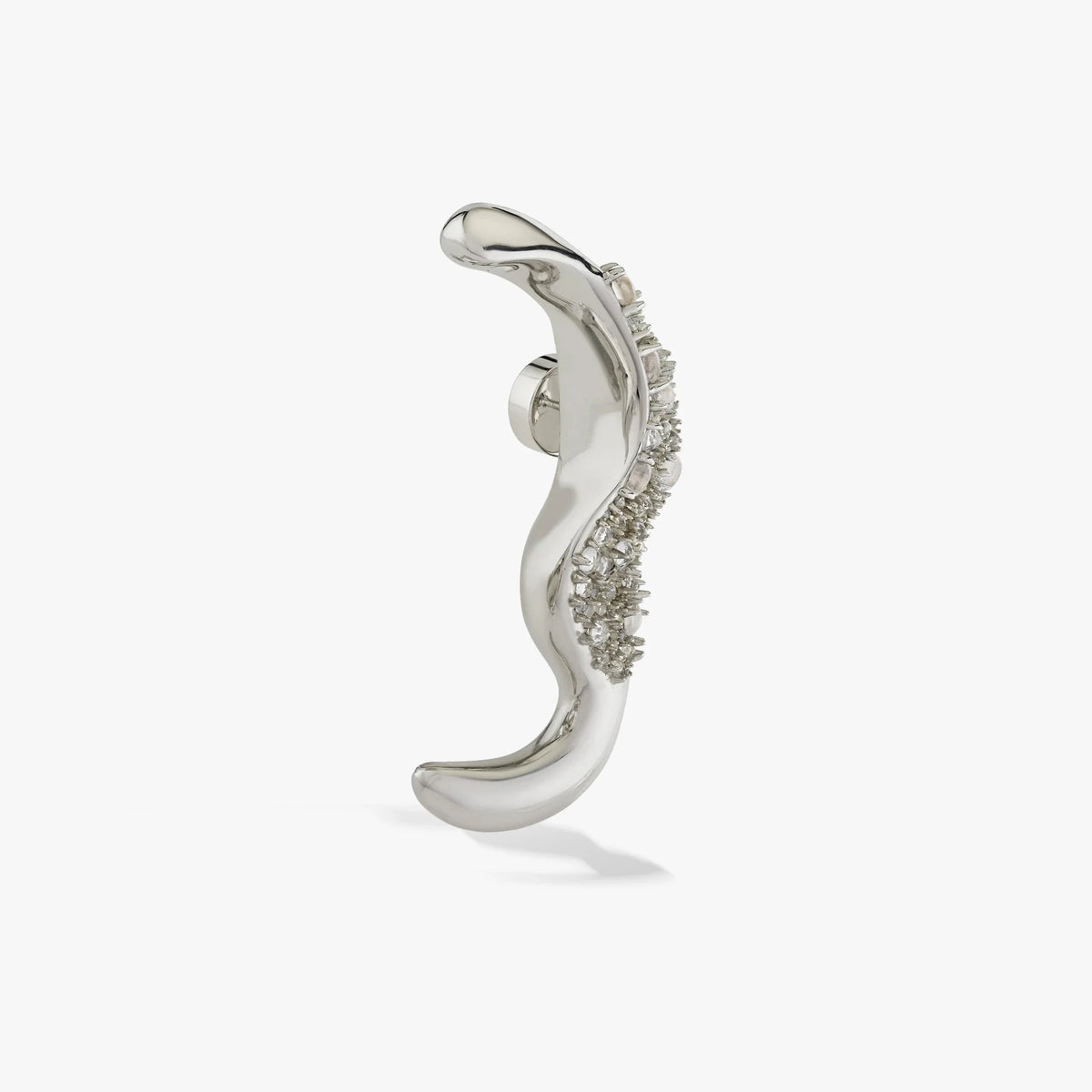 Encrusted Abstract Earrings