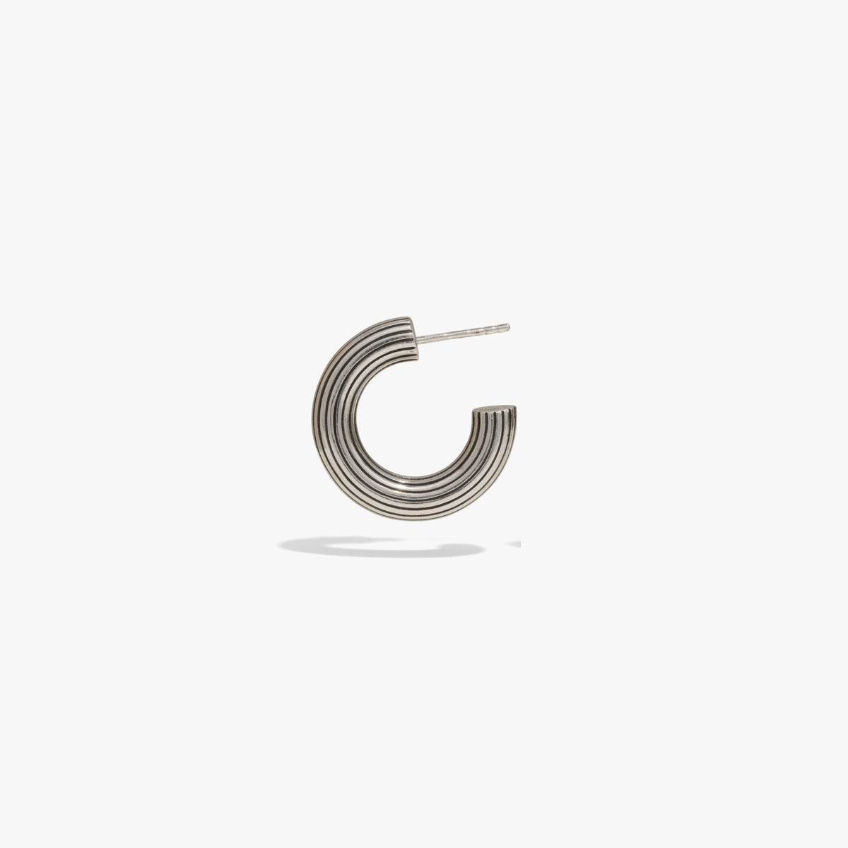 Ribbed Chubby Hoops