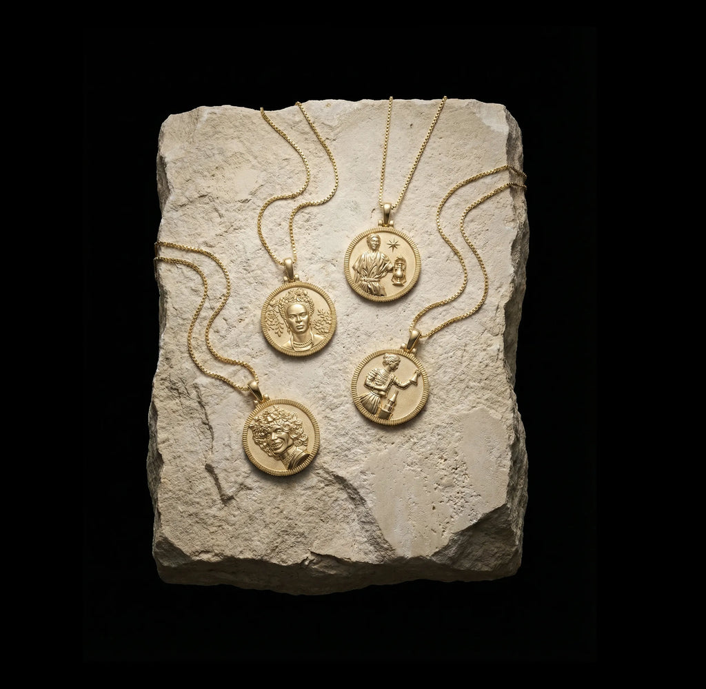 Marie Curie Real-Life Goddess Necklace