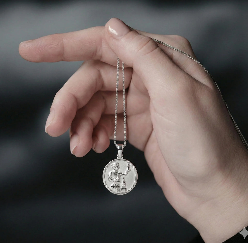Marie Curie Real-Life Goddess Necklace