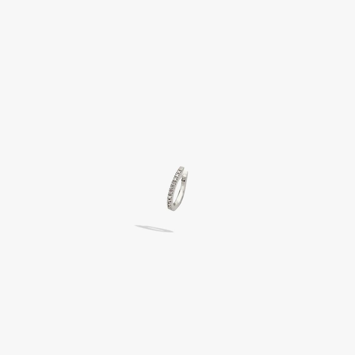 Diamond Huggie Earrings