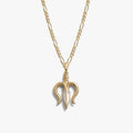 Mother of Pearl Trident Necklace