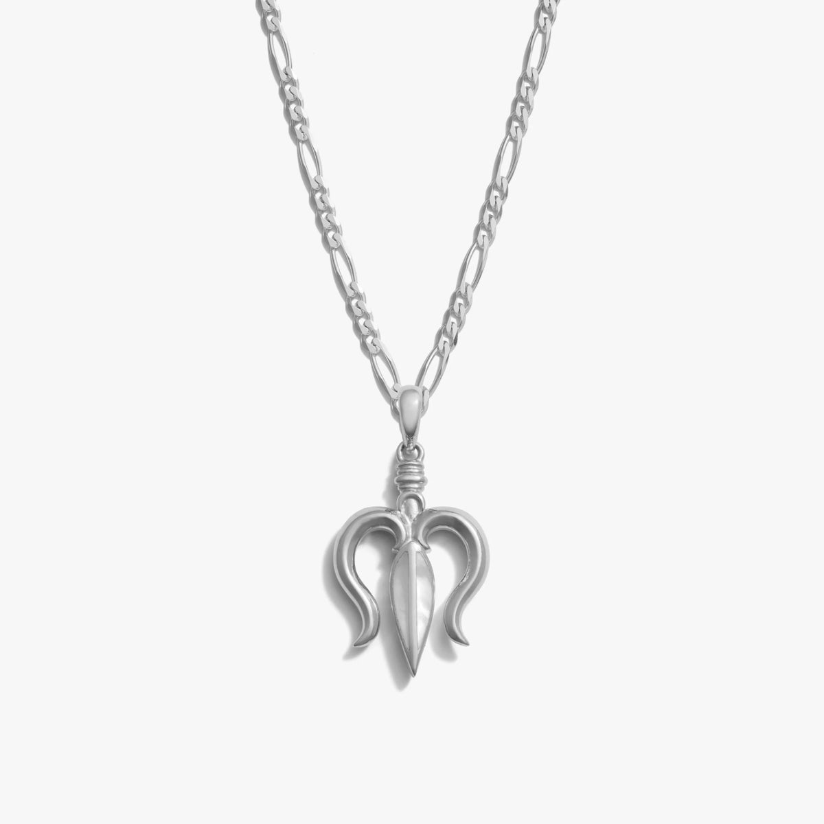 Mother of Pearl Trident Necklace