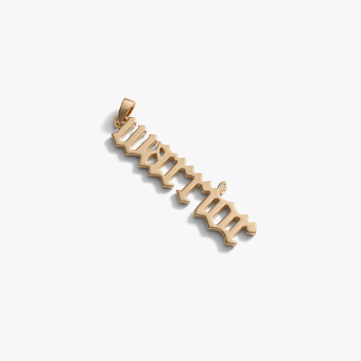 Warrior Nameplate Pendant