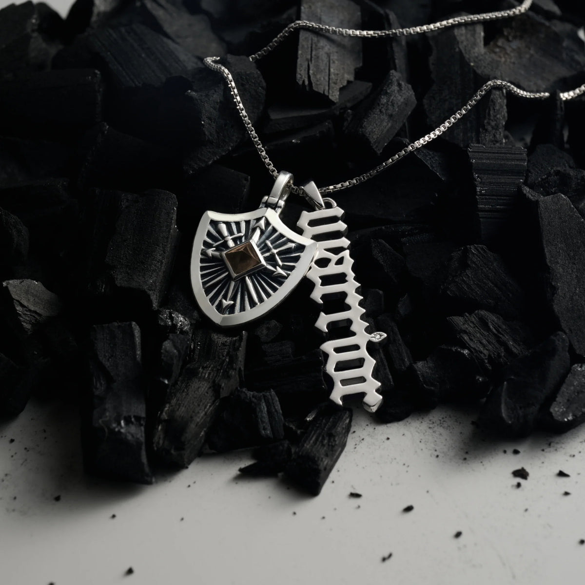 Warrior Nameplate Pendant