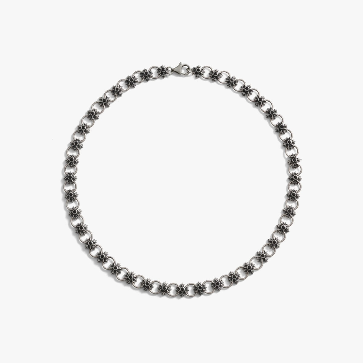 Triple Moon Crest Necklace