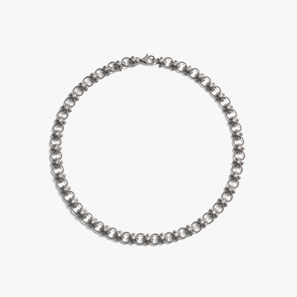 Triple Moon Crest Necklace