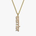 Warrior Nameplate Necklace