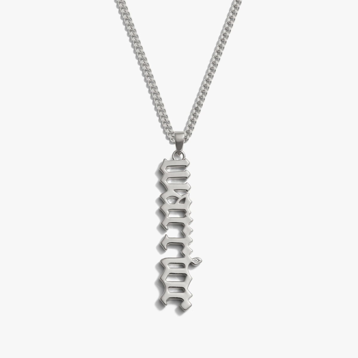 Warrior Nameplate Necklace