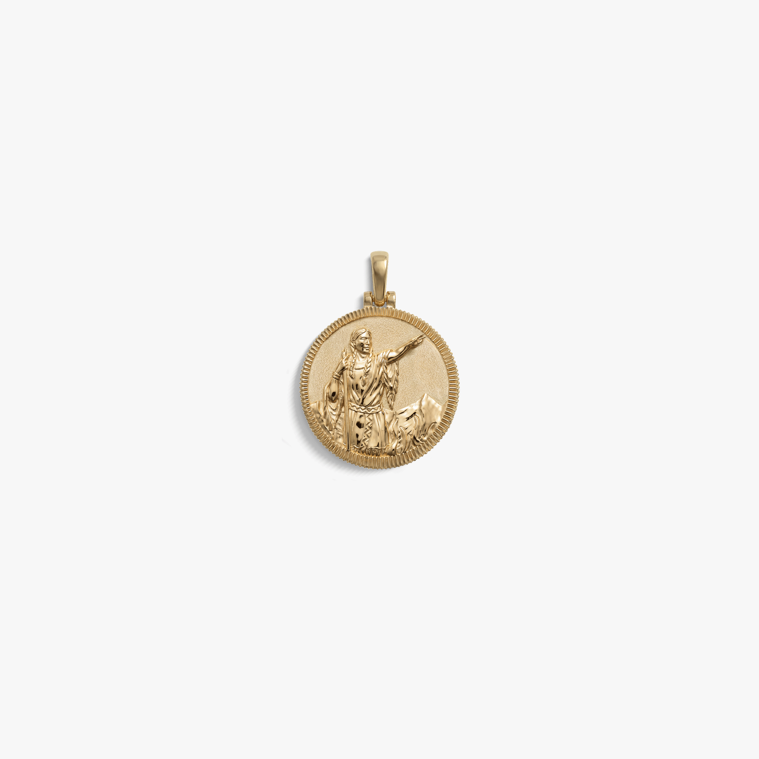 Sacajawea Real-Life Goddess Necklace