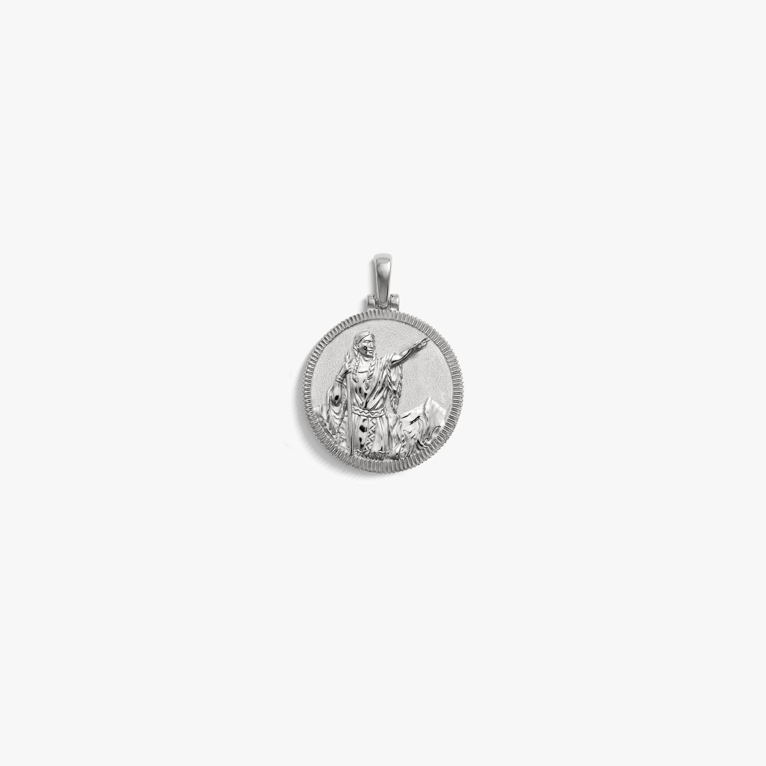Sacajawea Real-Life Goddess Necklace