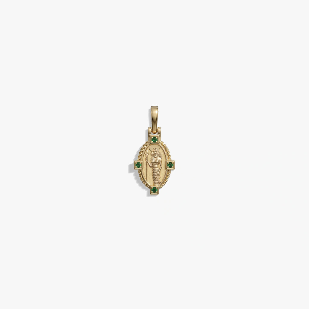 Sekhmet & Bastet Dual Goddess Pendant