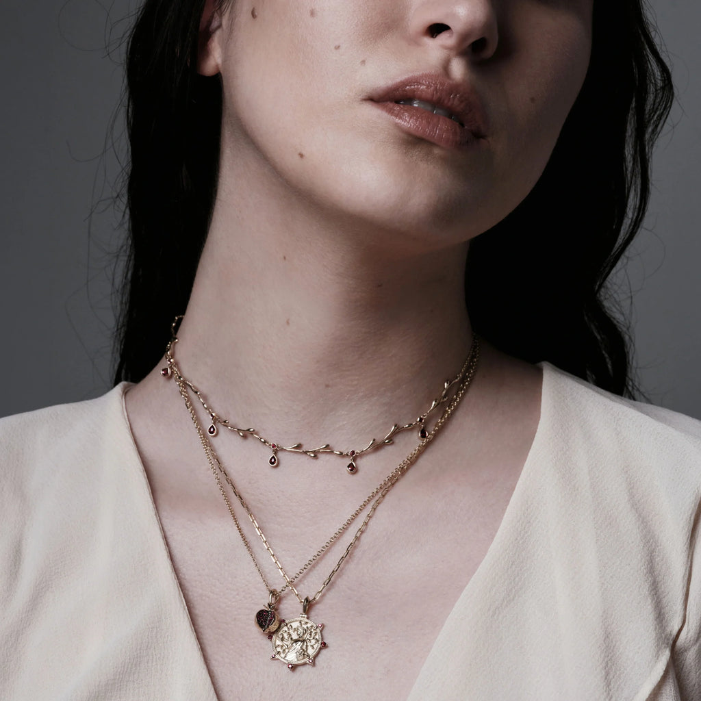 Ruby Persephone Pendant