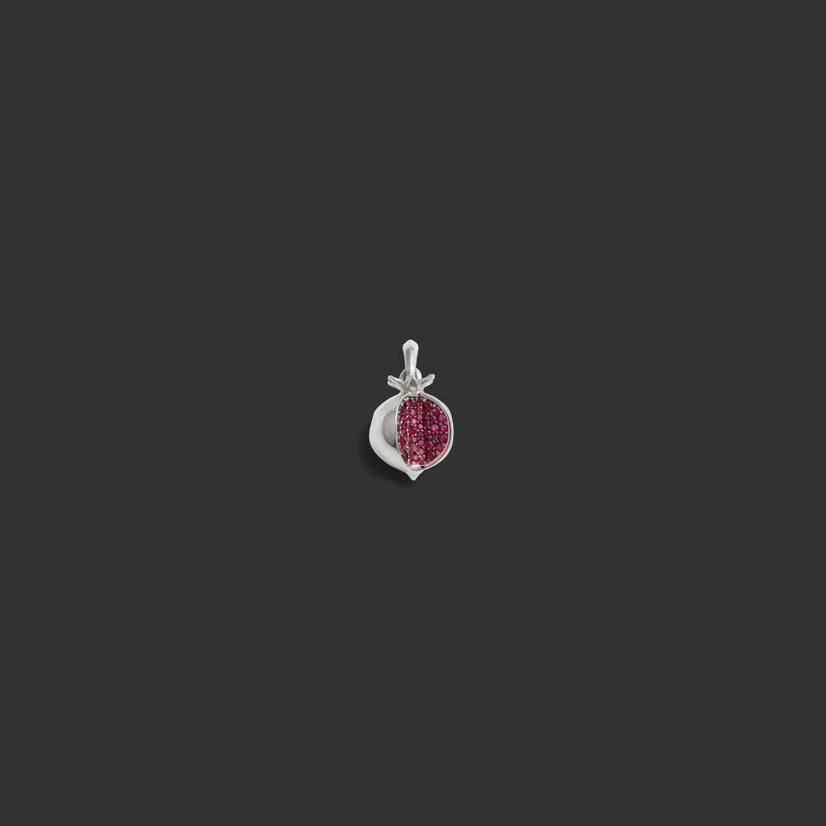 Ruby Pomegranate Pendant