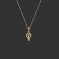 Diamond Woman Power Necklace