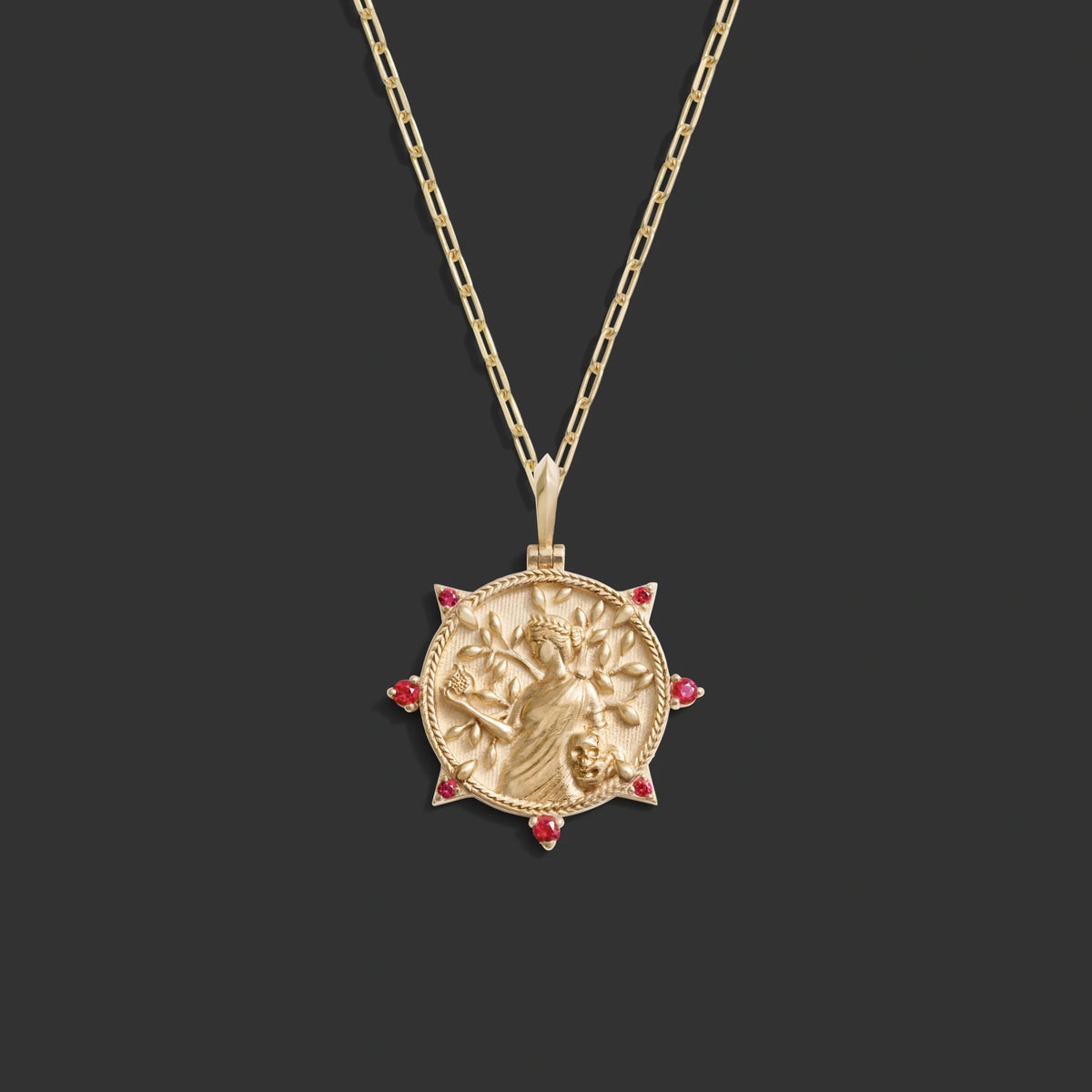Ruby Persephone Necklace