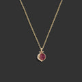 Ruby Pomegranate Necklace