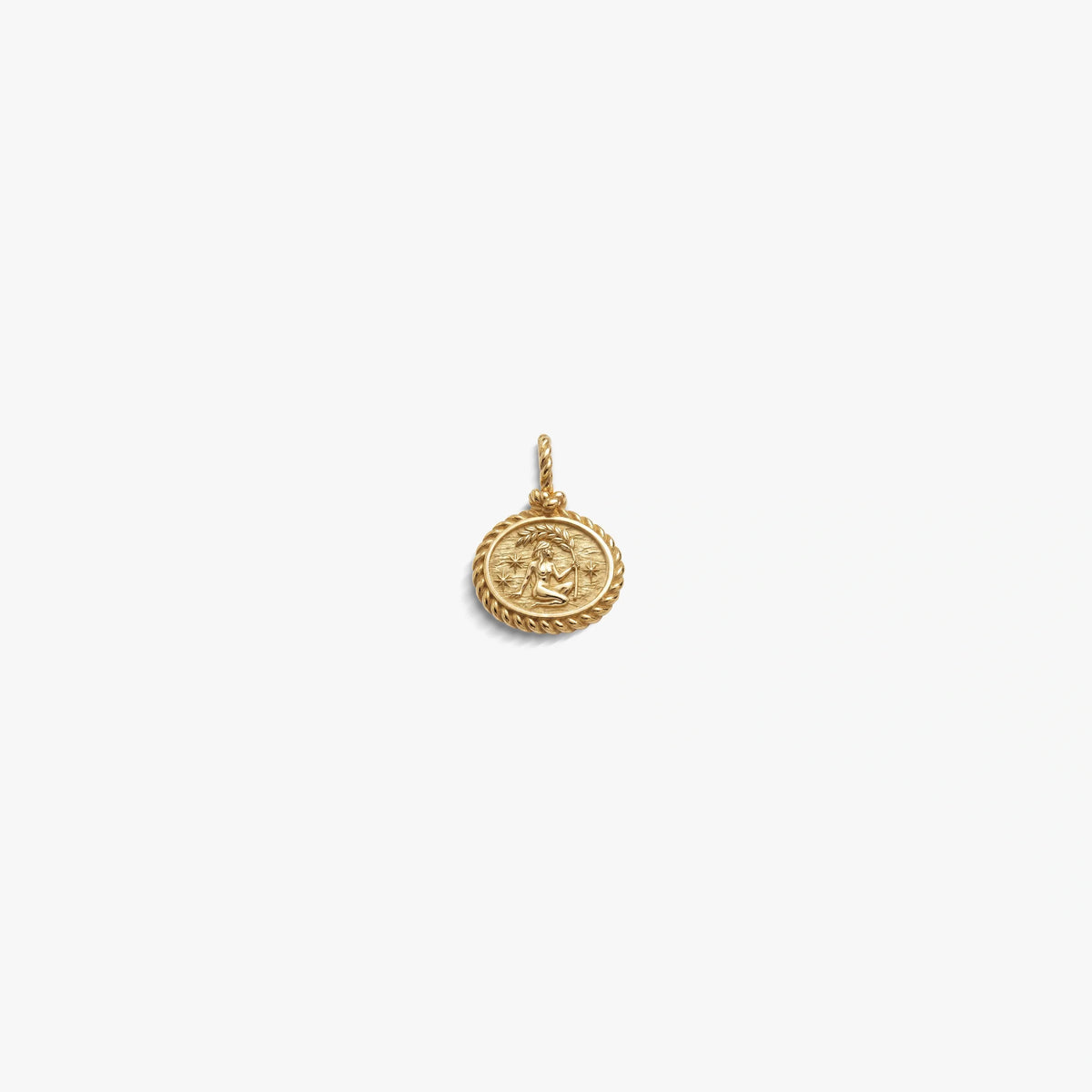 Mini Gemstone Zodiac Pendant