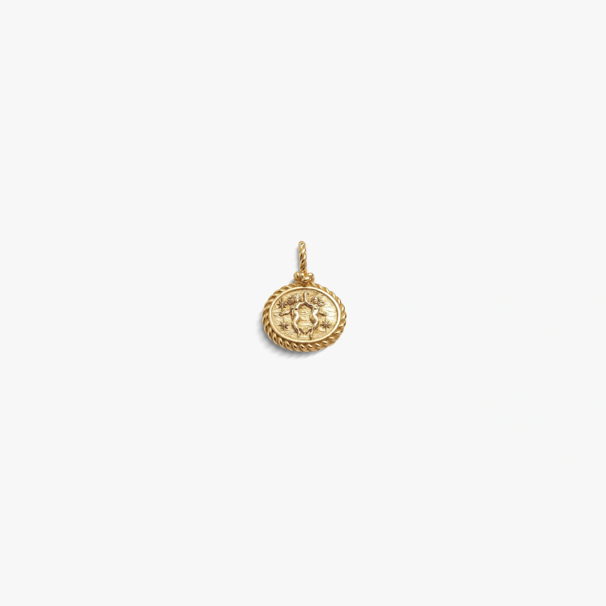 Mini Gemstone Zodiac Pendant