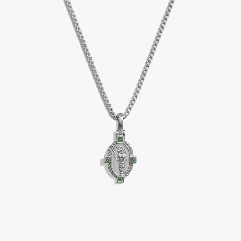 Sekhmet & Bastet Necklace