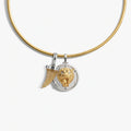 Sapphire Saber-Toothed Cat Collar Necklace