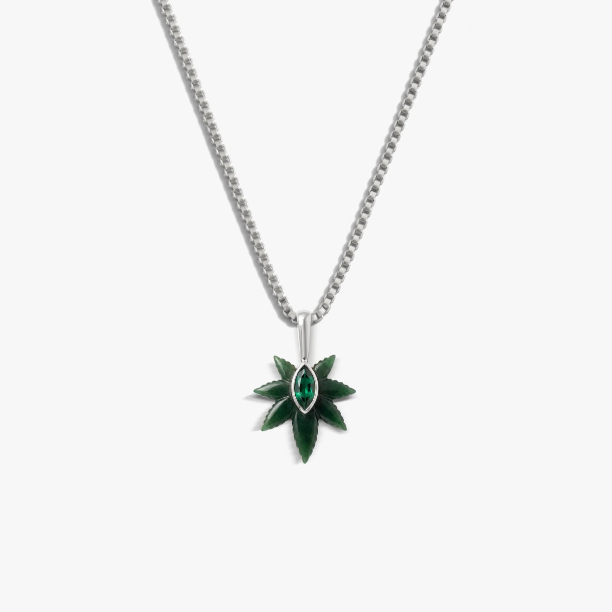 Jade & Emerald Plant Wisdom Necklace