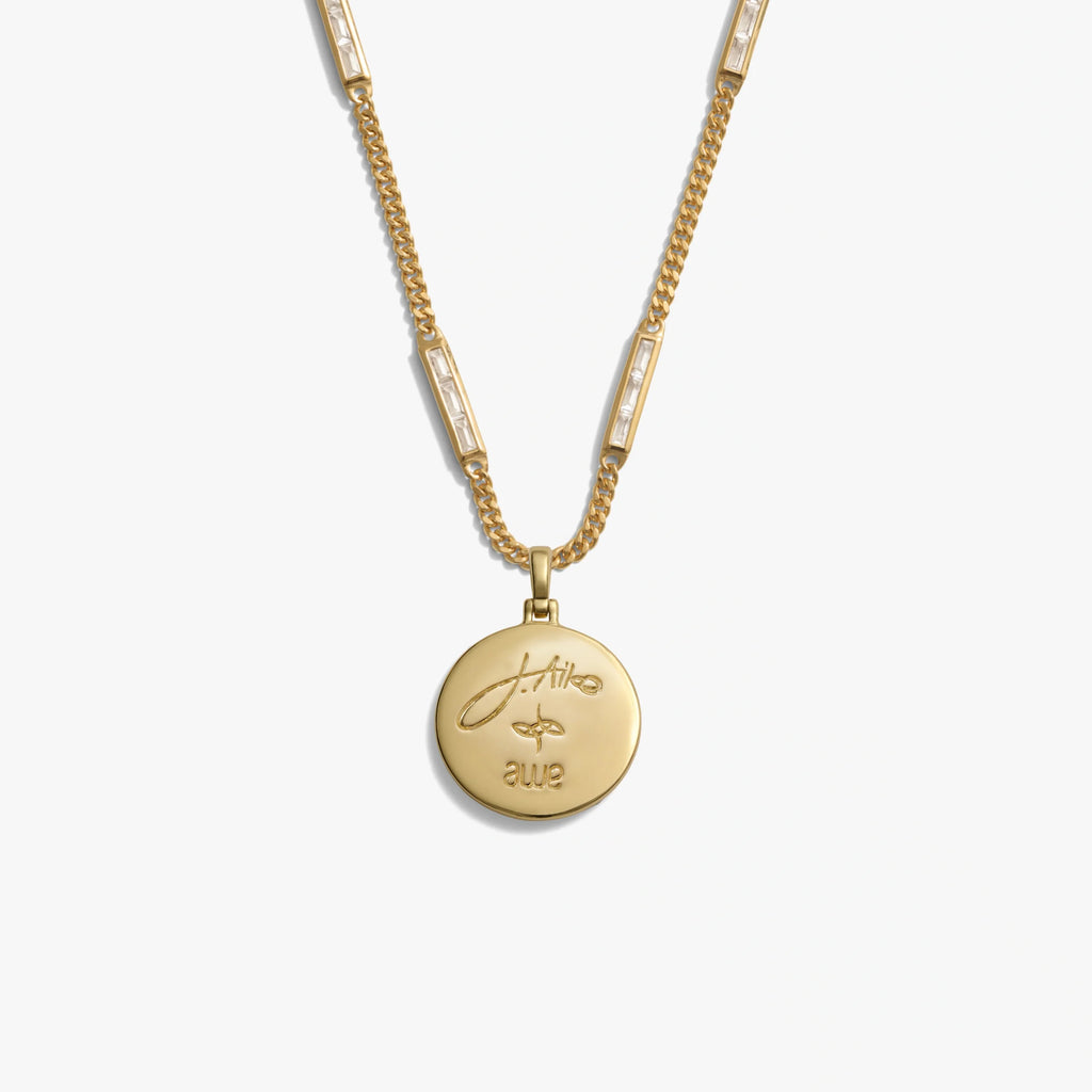Jhene's Moon Wave Necklace