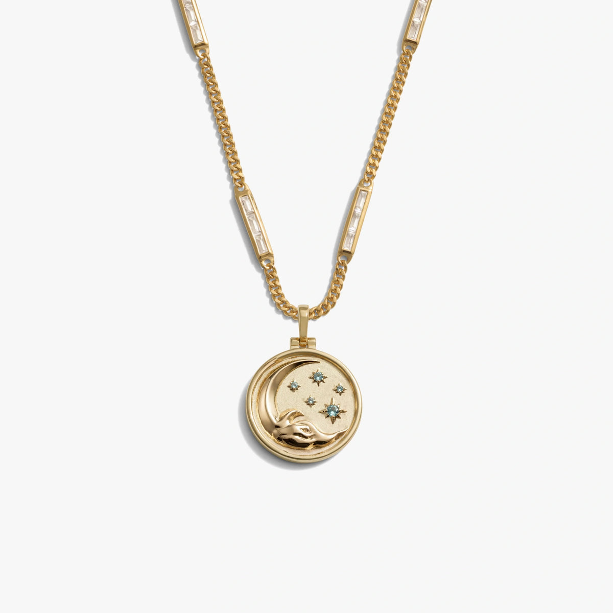 Jhene's Moon Wave Necklace