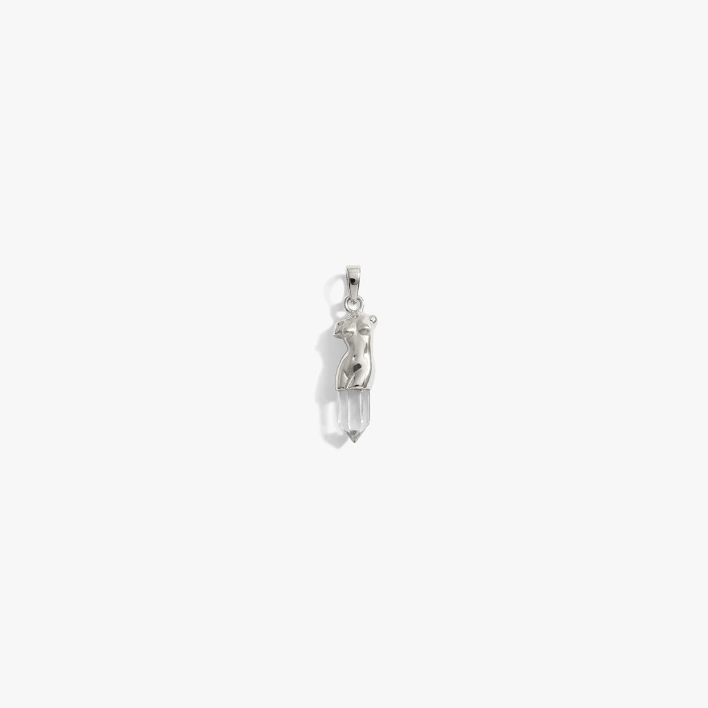 Crystal Classical Bust Pendant