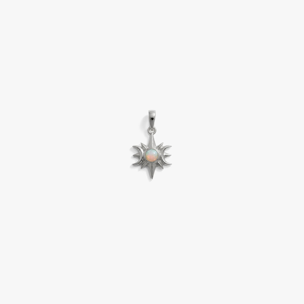 Opal Triple Moon Pendant