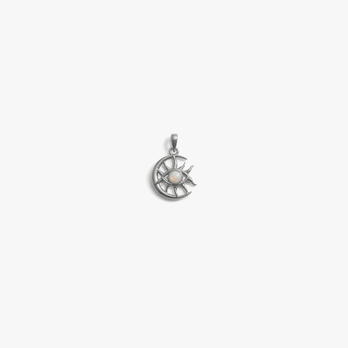 Cosmic Moon Eye Pendant