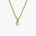 Adorned Pearl Necklace